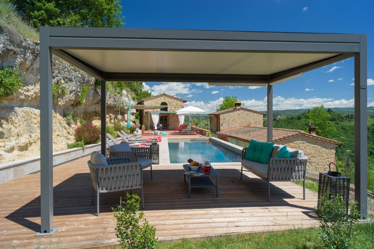 Villa La Coccola Поджибонси Экстерьер фото