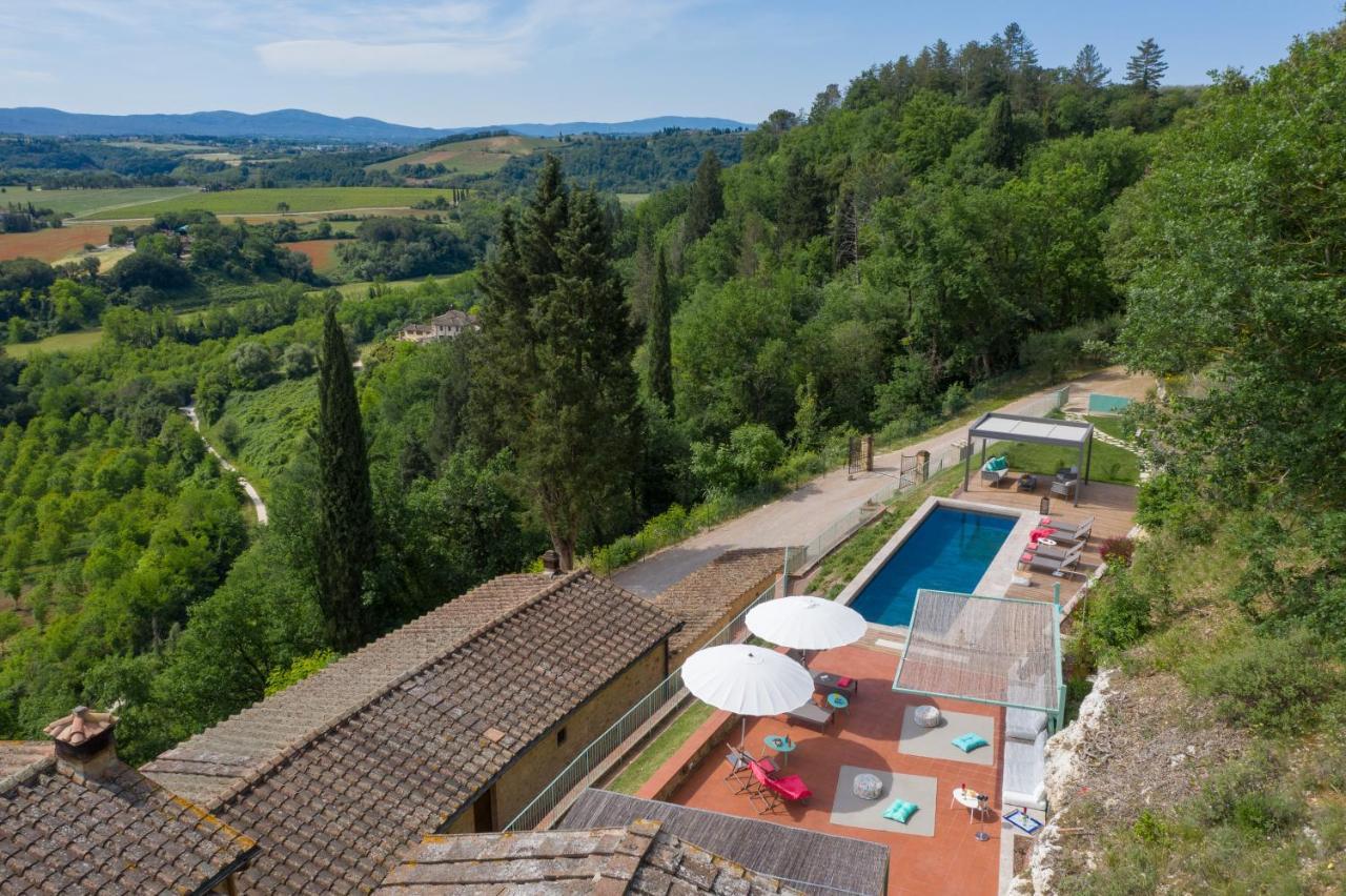 Villa La Coccola Поджибонси Экстерьер фото
