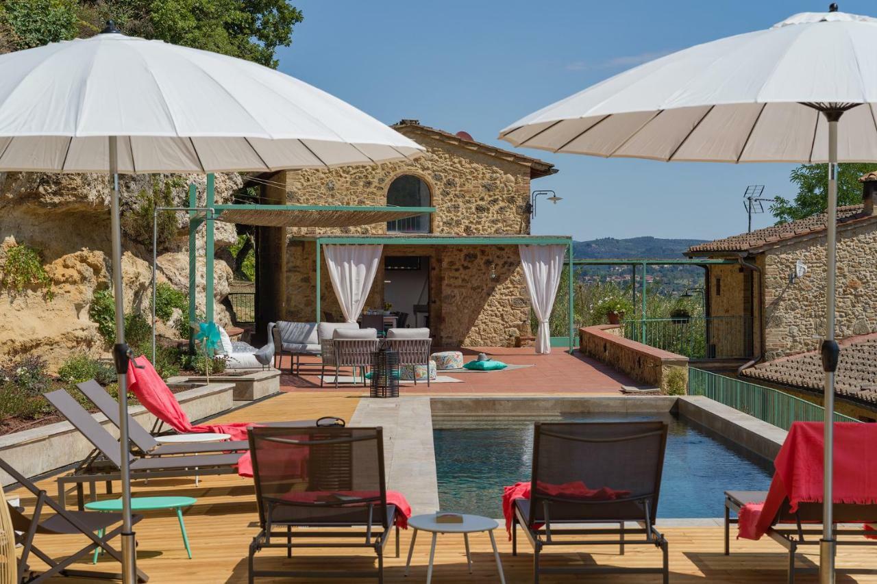 Villa La Coccola Поджибонси Экстерьер фото