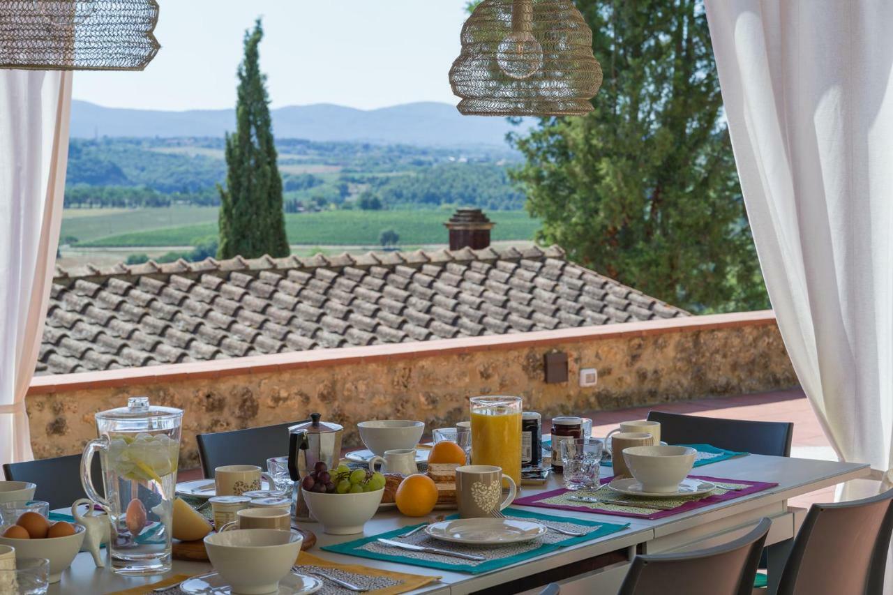Villa La Coccola Поджибонси Экстерьер фото